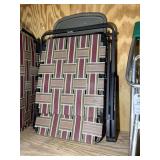 GROUP OF FOLDING LAWN CHAIRS