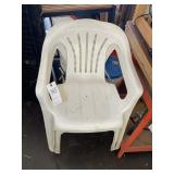 GROUP OF THREE PLASTIC CHAIRS