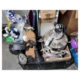 TOW MISCELLANEOUS CEILING FAN PARTS AND LIGHT FIXT