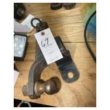 PAIR OF TRAILER HITCHES ONE WITHOUT BALL