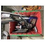 TOE WITH MISCELLANEOUS METAL PIPE TUBE PLATES ETC