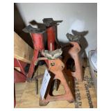 TWO PAIR OF SMALL JACK STANDS