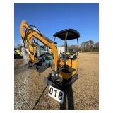 2026 Unused CFG Mini Excavator Model QK18R, RATO ,
