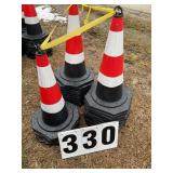 Group of 25 SDLANCH Unused 2025 Safety Traffic Con