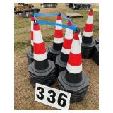 Group of 48 SDLANCH Unused 2025 Safety Traffic Con