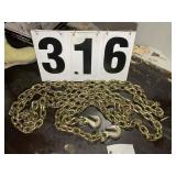 Landhonor Unused 3/8in x 20ft 670 Double Hook Chai