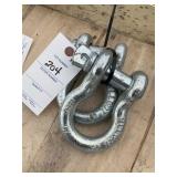 Pair of Landhonor Unused 7/8in 6.5 ton Anchor Shac