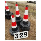 Group of 25 SDLANCH Unused 2025 Safety Traffic Con