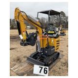 2026 Unused CFG Mini Excavator MX12RX  RATO ,13.5H