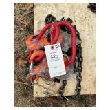 Pair of Landhonor Unused 5/16in 7ft 680 Double Cha