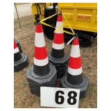 Group of 25 SDLANCH Unused 2025 Safety Traffic Con