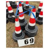 Group of 25 SDLANCH Unused 2025 Safety Traffic Con