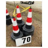 Group of 25 SDLANCH Unused 2025 Safety Traffic Con