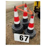 Group of 25 SDLANCH Unused 2025 Safety Traffic Con