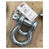 Pair of Landhonor Unused 1 1/8in 9.5 ton Anchor Sh