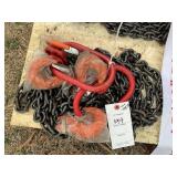 Pair of Landhonor Unused 5/16in 7ft 680 Double Cha