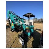 2026 Unused CFG Mini Excavator Model H15R, 420cc G