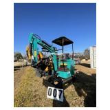 2026 Unused CFG Mini Excavator Model H15R, 420cc G