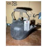 MODERN COOKWARE ALUMINUM TEA KETTLE WITH WOOD HAND