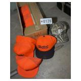 BOX OF MISCELLANEOUS BALL CAPS