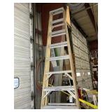 WARNER 10 FT FIBERGLASS STEP LADDER