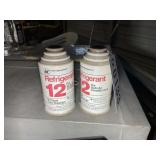 TWO CANS OF R12 REFRIGERANT FOR AUTOMOTIVE ACS