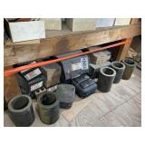 GROUP OF LOWER INSULATORS, ISOLATOR PADS