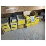 GROUP OF EUCLID BUSHING ASSEMBLIES, INSULATOR PADS