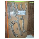 GROUP OF VINTAGE OPEN END WRENCHES