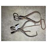 GROUP OF VINTAGE TONGS