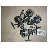 GROUP OF 4 MITCHELL FISHING REELS, APPEAR TO BE SA