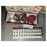 VINTAGE WEN SOLDERING GUN AND NUMBER AND LETTER SE