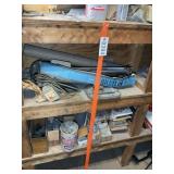 ORANGE RIBBON, CONTENTS OF SHELF INCLUDING SHOCKS,