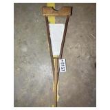 VINTAGE WALKING CANE SHOE SAVER