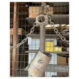 HEAVY DUTY CHAIN AND LARGE PISTON APPROX 31 IN LON