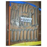 GROUP OF VINTAGE ASSORTED OPEN END WRENCHES