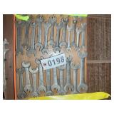 GROUP OF VINTAGE OPEN END WRENCHES