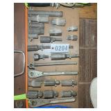 VINTAGE AUTOMOTIVE SOCKETS AND RATCHETS, FRANK MOS