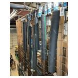 GROUP OF MISC HOSES, SOME GREEN STRIPE, COOLANT HO