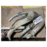 GROUP OF VINTAGE OIL CAN FUNNELS SPOUTS