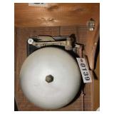 VINTAGE METAL BELL APPEARS TO BE BOXING RING BELL
