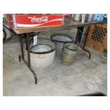 5 FT LAMINATE TOP FOLDING TABLE, NO CONTENTS