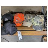 BOX OF MISCELLANEOUS BALL CAPS