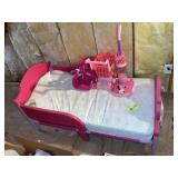 TODDLER BED AND TOYS