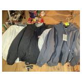 GROUP OF MEN'S LIGHT WEIGHT JACKETS, APPEAR TO BE