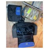 GROUP OF SEWING ITEMS, YARN, PATTERNS, CRAFTING BO