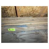 APPROX 10 SHEETS OF 3/4 IN PLYWOOD, TO BE REMOVED