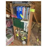 4 TIER BOOK SHELF 24 IN X 9 IN X 59 IN AND COFFEE