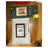 GROUP INCLUDING PICTURE FRAME APPROXIMATELY 15 IN