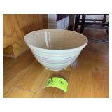 LARGE OVENWARE USA CERAMIC MIXING BOWL MARKED NUMB